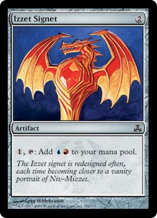 (image for) Izzet Signet (Foil)