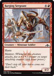 (image for) Barging Sergeant