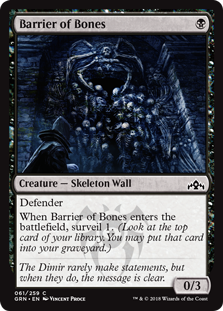 (image for) Barrier of Bones