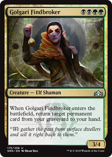 (image for) Golgari Findbroker (Foil)