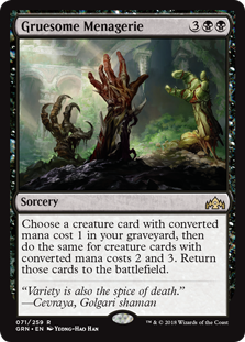 (image for) Gruesome Menagerie (Foil)