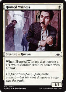 (image for) Hunted Witness (Foil)