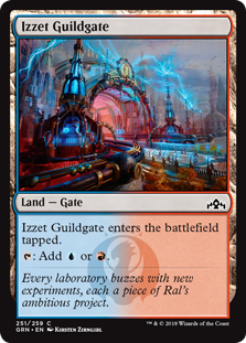 (image for) Izzet Guildgate (252) (Foil)