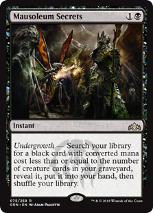 (image for) Mausoleum Secrets (Foil)