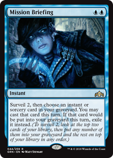 (image for) Mission Briefing (Foil)