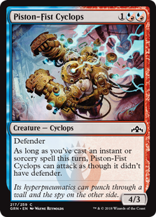 (image for) Piston-Fist Cyclops (Foil)