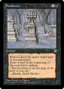 (image for) Headstone