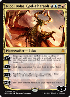 (image for) Nicol Bolas, God-Pharaoh