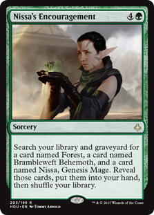(image for) Nissa's Encouragement
