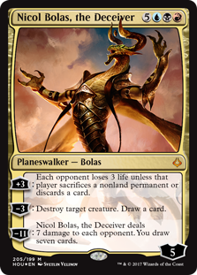 (image for) Nicol Bolas, the Deceiver (Foil)