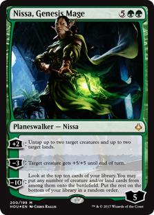 (image for) Nissa, Genesis Mage (Foil)