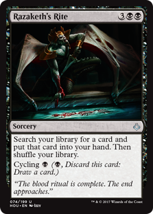 (image for) Razaketh's Rite (Foil)