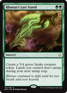 (image for) Rhonas's Last Stand (Foil)