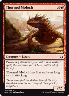 (image for) Thorned Moloch (Foil)