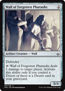 (image for) Wall of Forgotten Pharaohs (Foil)