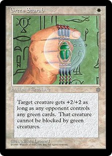 (image for) Green Scarab