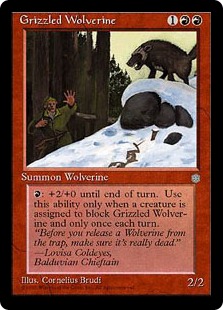 (image for) Grizzled Wolverine