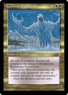 (image for) Kjeldoran Frostbeast