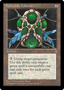(image for) Malachite Talisman
