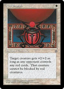 (image for) Red Scarab