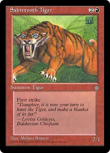 (image for) Sabretooth Tiger