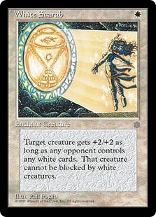 (image for) White Scarab