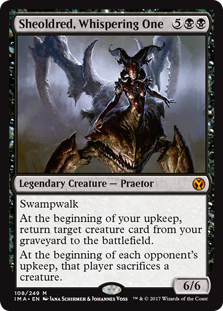 (image for) Sheoldred, Whispering One