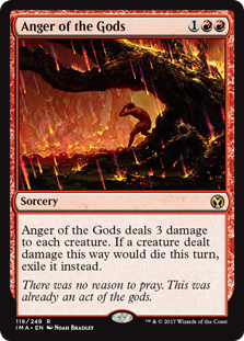 (image for) Anger of the Gods (Foil)