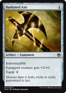 (image for) Darksteel Axe (Foil)