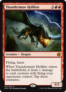 (image for) Thundermaw Hellkite (Foil)