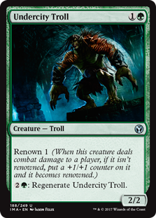 (image for) Undercity Troll (Foil)