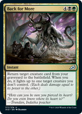 (image for) Back for More