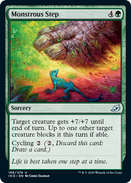 (image for) Monstrous Step (Foil)