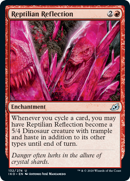 (image for) Reptilian Reflection (Foil)