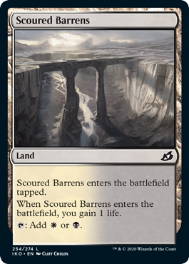 (image for) Scoured Barrens (Foil)
