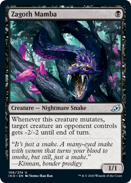 (image for) Zagoth Mamba (Foil)