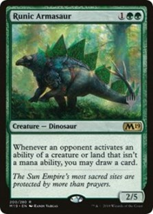 (image for) Runic Armasaur