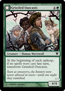 (image for) Grizzled Outcasts // Krallenhorde Wantons