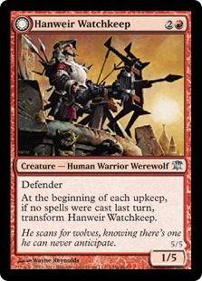 (image for) Hanweir Watchkeep // Bane of Hanweir