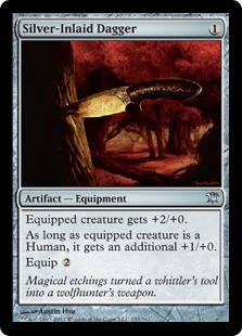 (image for) Silver-Inlaid Dagger