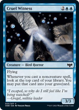 (image for) Cruel Witness (Foil)