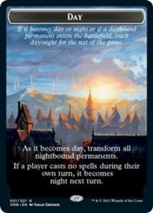 (image for) Day // Night Double-sided Token