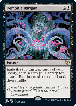 (image for) Demonic Bargain (Foil)
