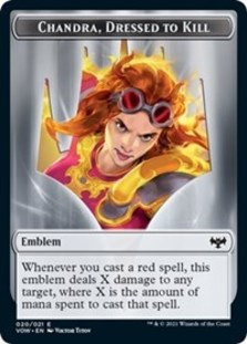 (image for) Emblem - Chandra, Dressed to Kill Token