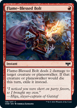 (image for) Flame-Blessed Bolt (Foil)