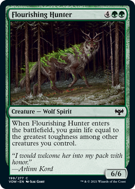 (image for) Flourishing Hunter (Foil)