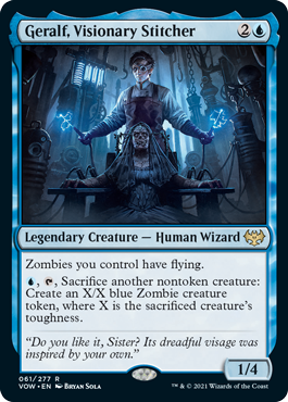 (image for) Geralf, Visionary Stitcher