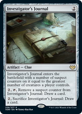 (image for) Investigator's Journal