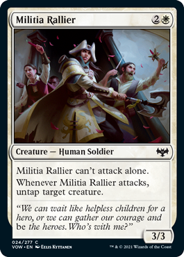 (image for) Militia Rallier