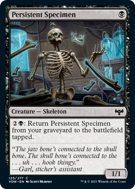 (image for) Persistent Specimen